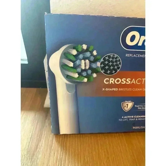 Oral-B Cross Action X Replacement Brush Heads, 9-Heads - Optimal Cleaning - Picture 3 of 3